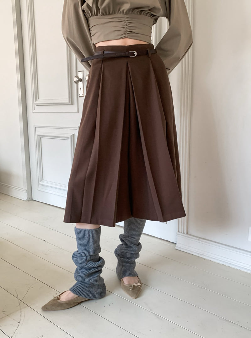 Foundation - Korean Women Fashion - #momslook - D’mure Pleated Fleece Pants - 12