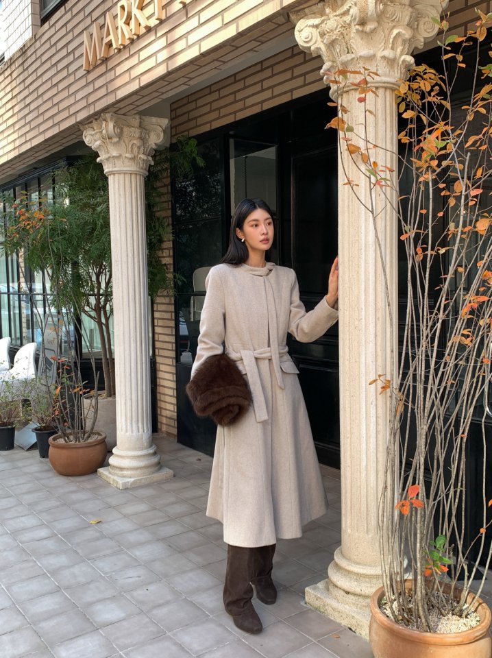 Foundation - Korean Women Fashion - #shopsmall - Riju Tie One-piece - 5