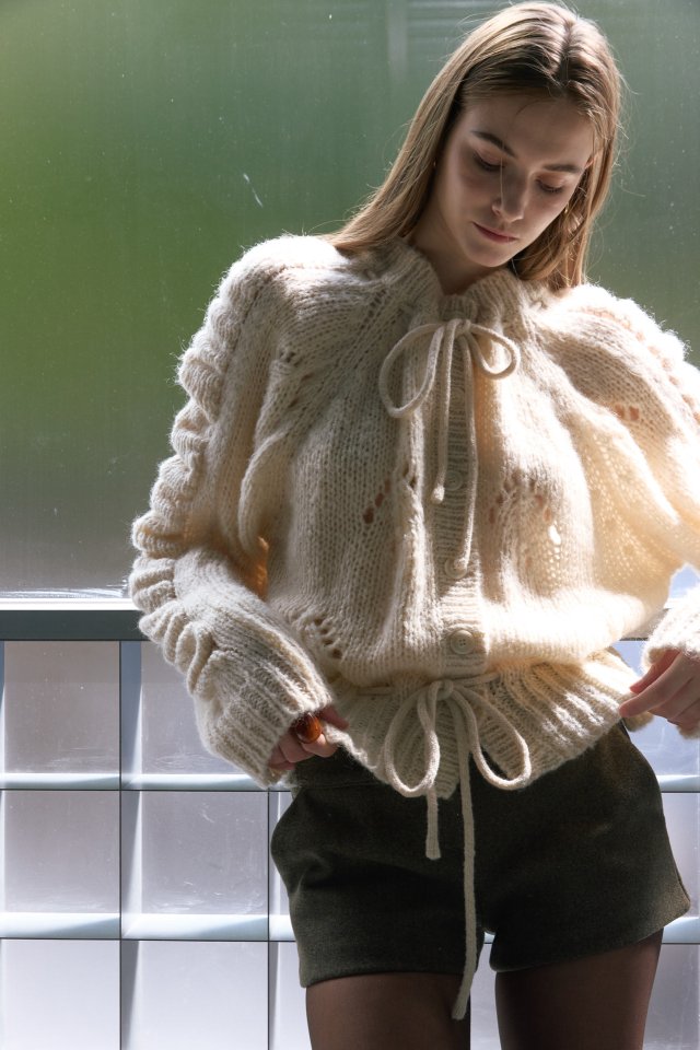 Foundation - Korean Women Fashion - #womensfashion - Maple Pointelle Knit - 6