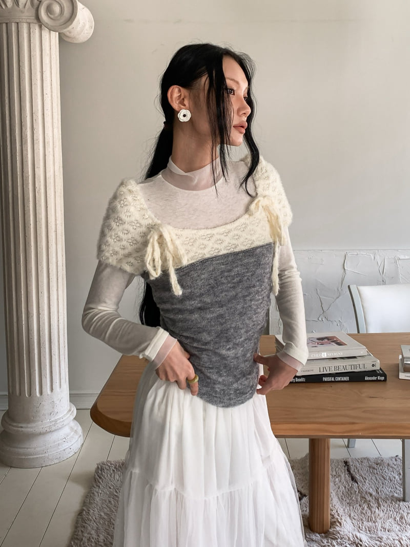 Foundation - Korean Women Fashion - #womensfashion - Rare Lace Terry Tee - 10