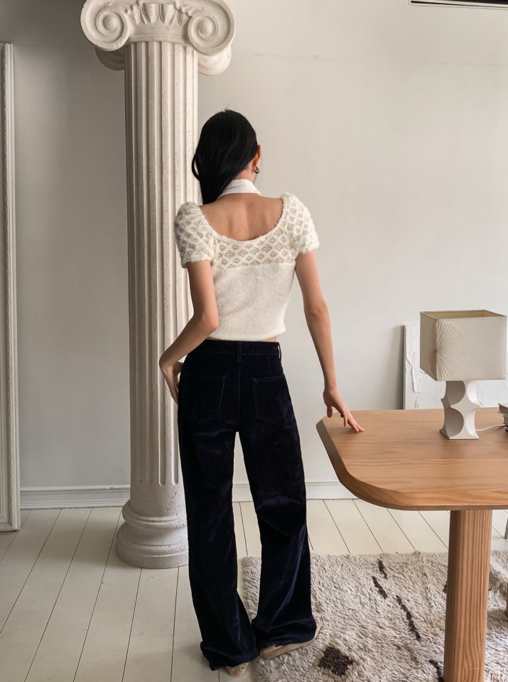 Foundation - Korean Women Fashion - #womensfashion - Rare Lace Terry Tee - 6