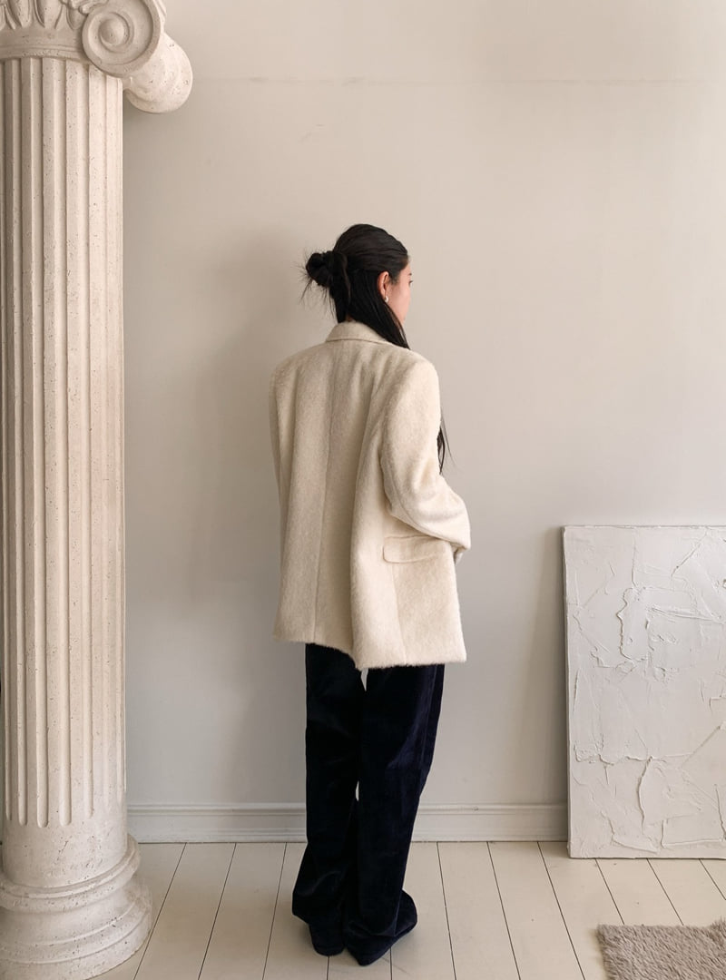Foundation - Korean Women Fashion - #womensfashion - Velvet Denim Pants - 12