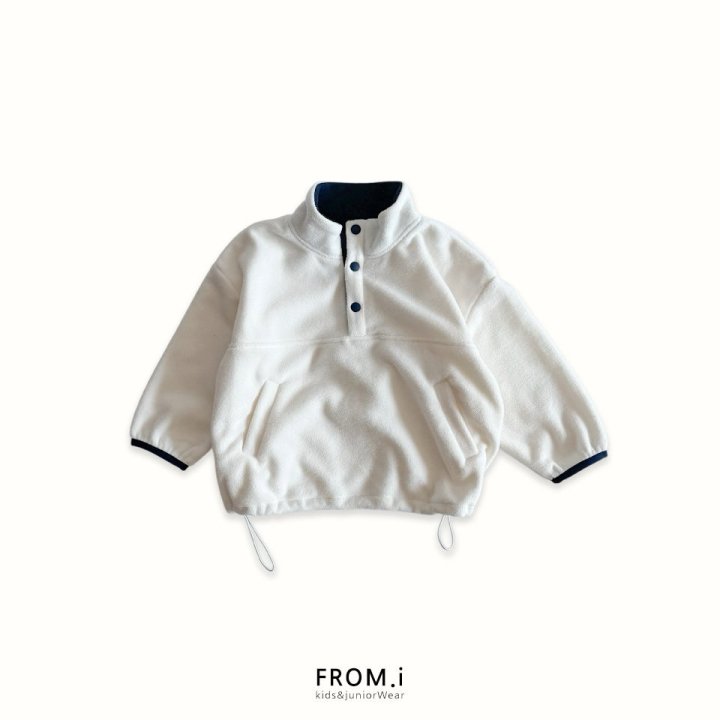From I - Korean Children Fashion - #Kfashion4kids - High Neck Fleece Sweatshirt - 6