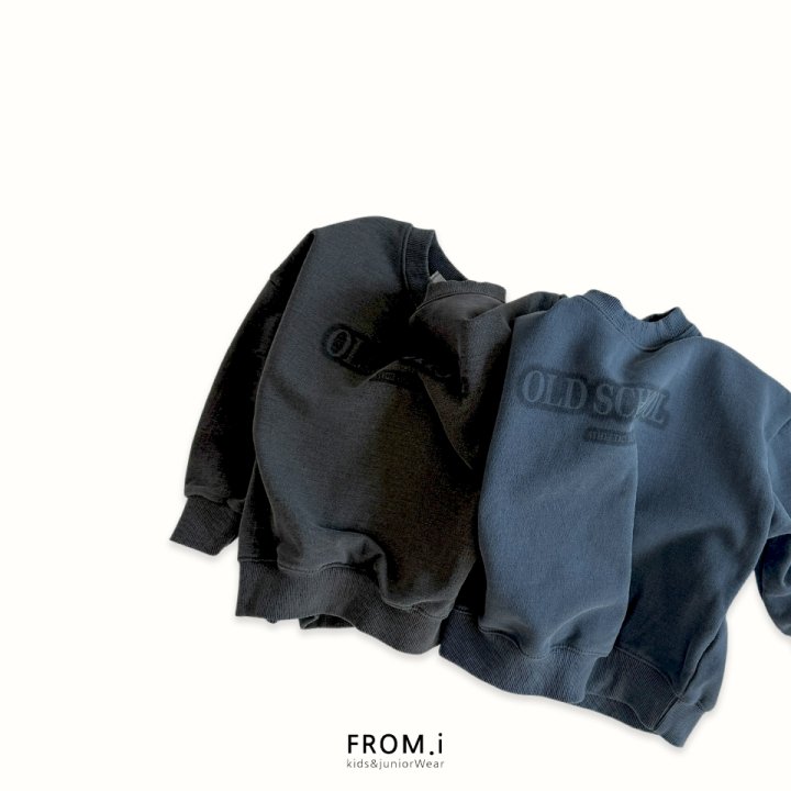 From I - Korean Children Fashion - #Kfashion4kids - Old School Pigment Sweatshirt - 3