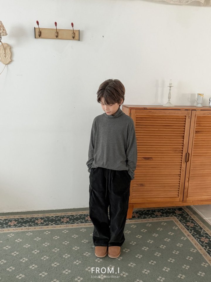 From I - Korean Children Fashion - #Kfashion4kids - Soft Warm Turtleneck Tee - 11