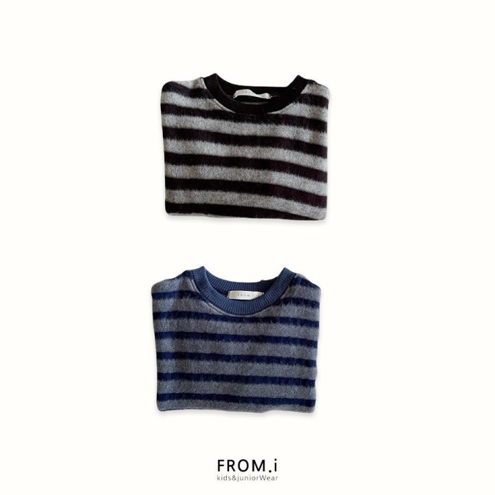 From I - Korean Children Fashion - #kidzfashiontrend - Cozy Stripe Tee - 4