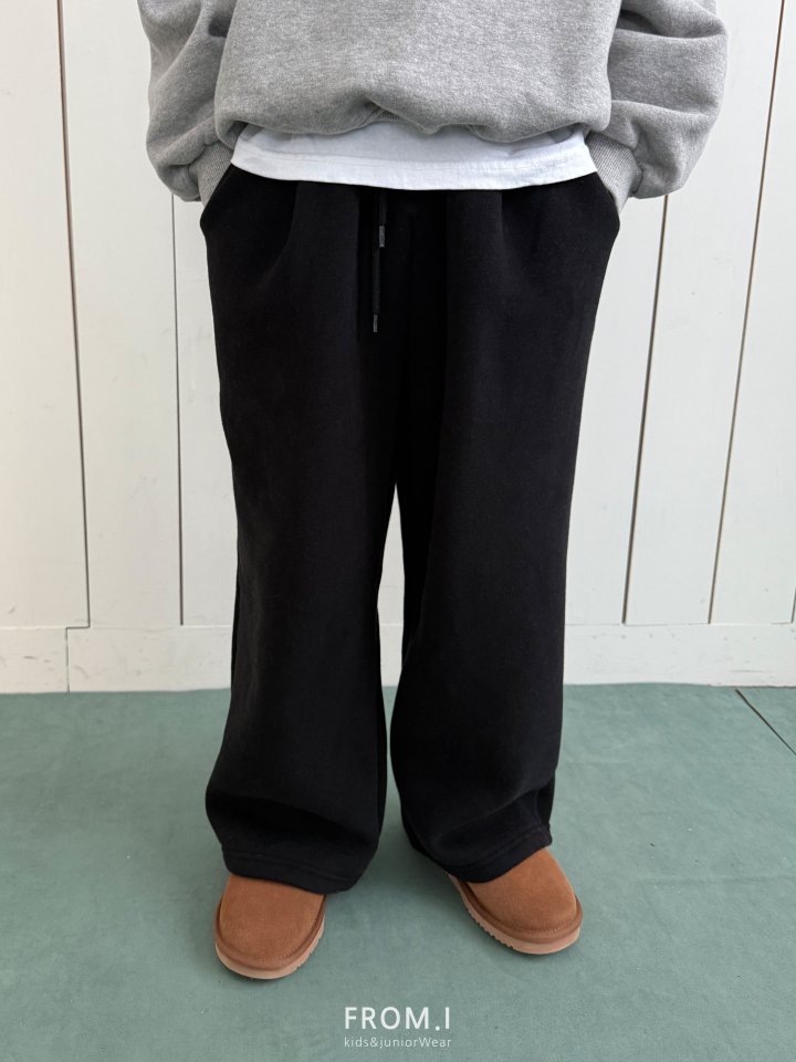 From I - Korean Children Fashion - #Kfashion4kids - Wide Sweatpants