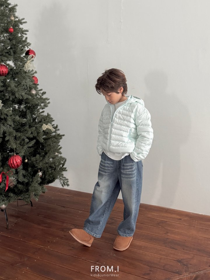 From I - Korean Children Fashion - #Kfashion4kids - Curved Denim Pants - 12