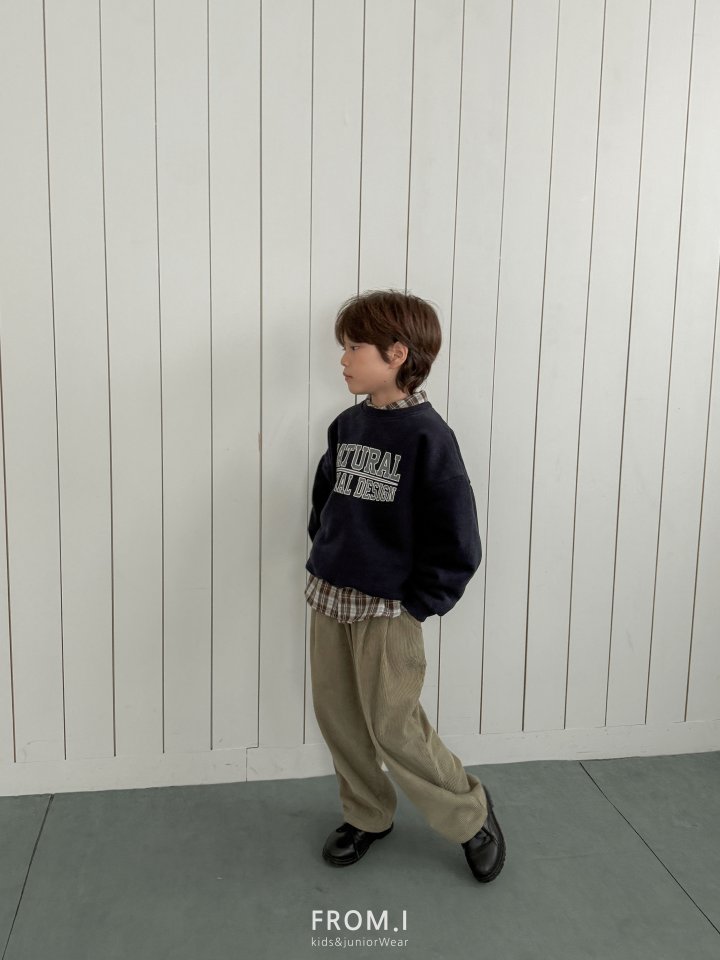 From I - Korean Children Fashion - #childofig - Natural Sweatshirt - 9