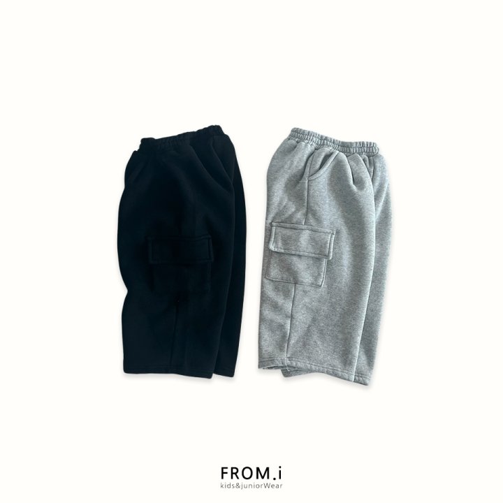 From I - Korean Children Fashion - #childofig - Sweatshirt Cargo Pants Set - 6