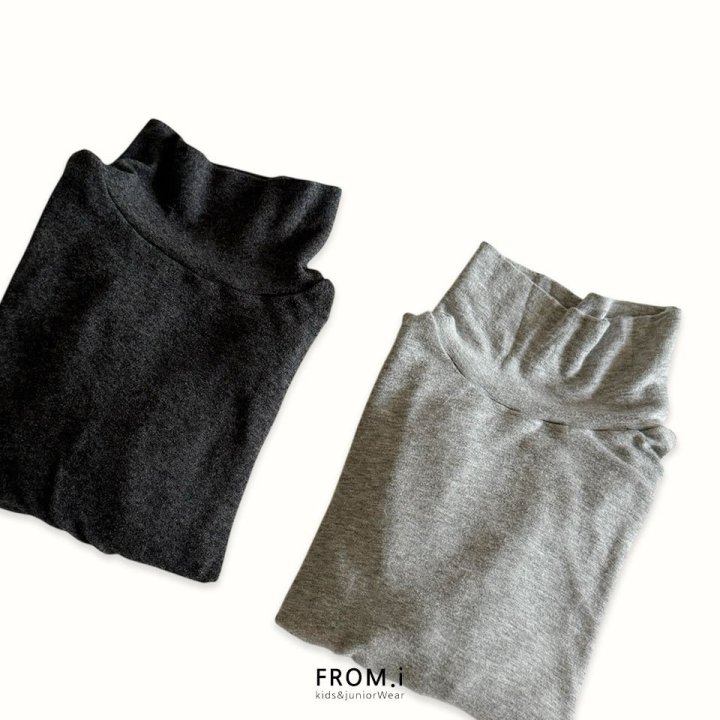 From I - Korean Children Fashion - #childofig - Soft Warm Turtleneck Tee - 3