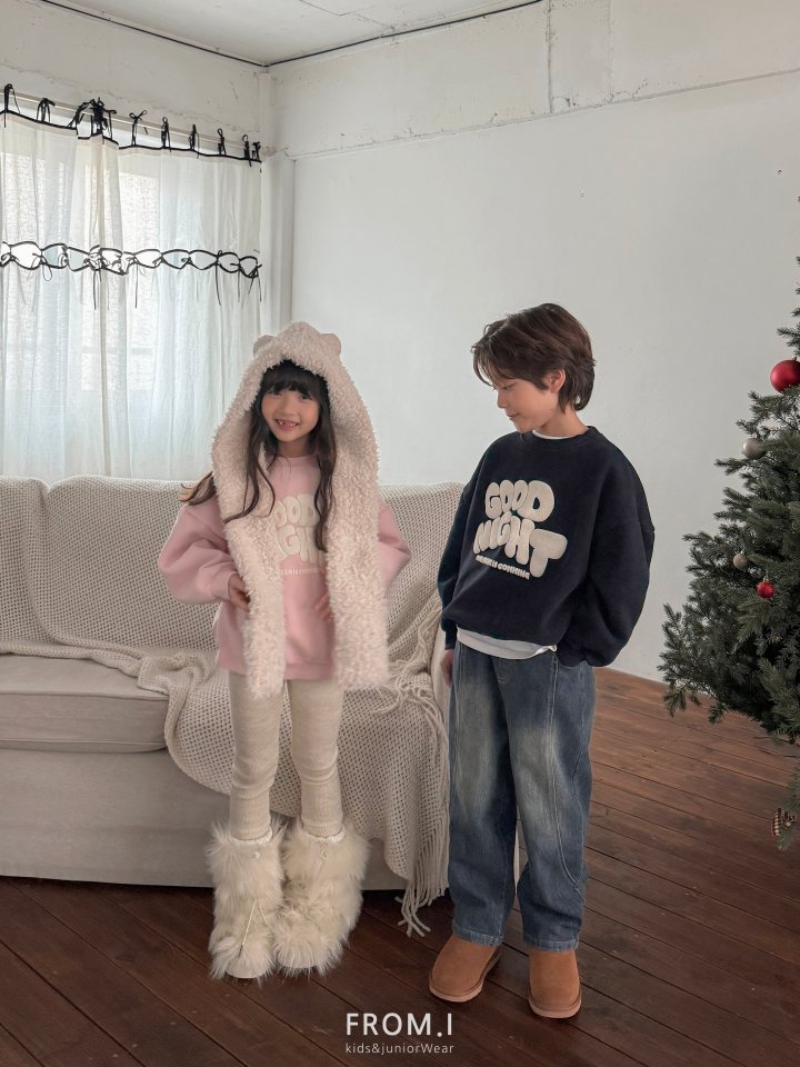 From I - Korean Children Fashion - #childofig - Goodnight Sweatshirt - 8