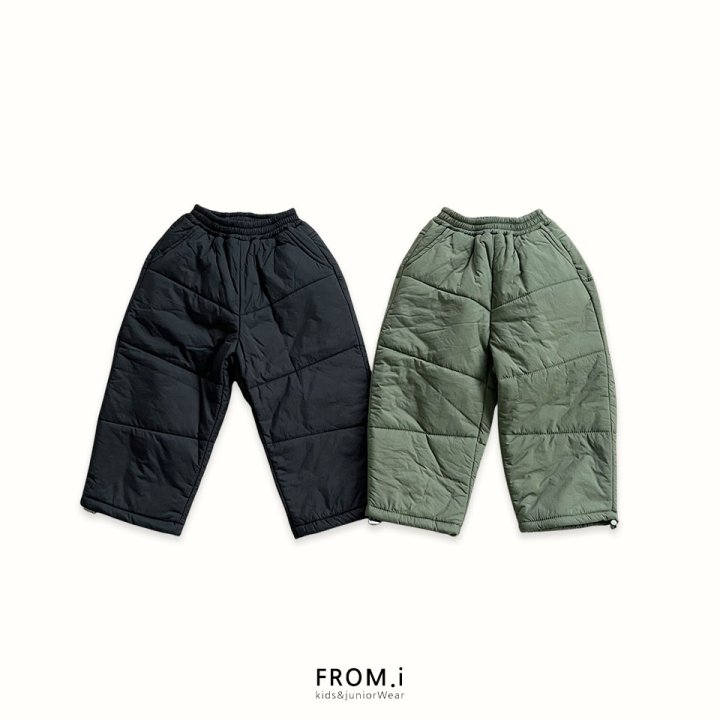 From I - Korean Children Fashion - #prettylittlegirls - Snow Quilted Pants - 4