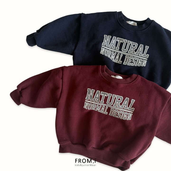 From I - Korean Children Fashion - #childrensboutique - Natural Sweatshirt - 10