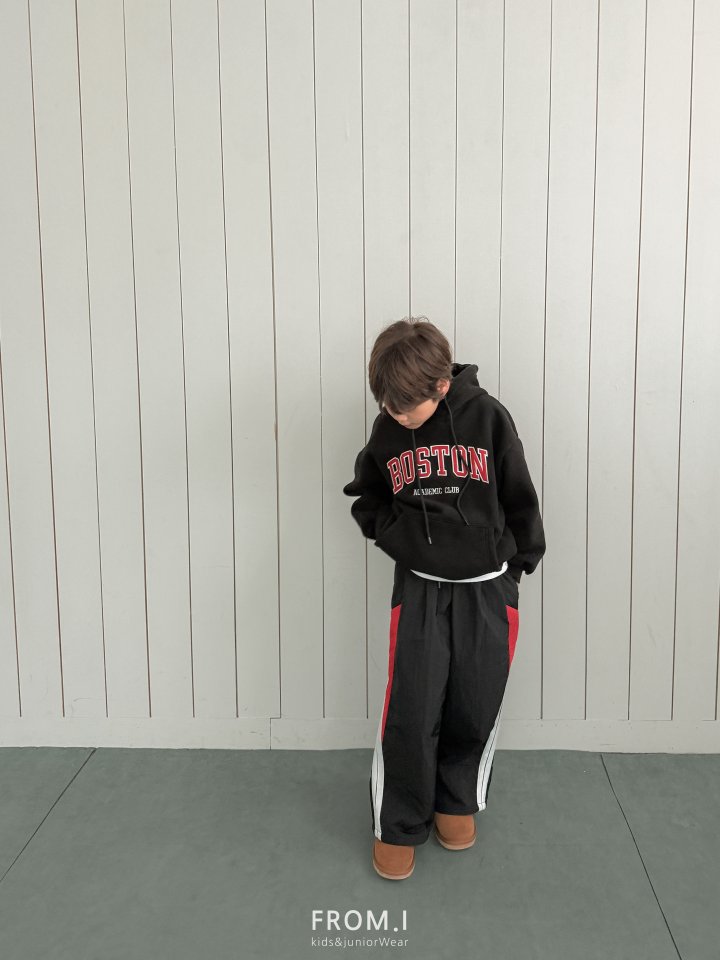 From I - Korean Children Fashion - #childrensboutique - Tape Track Pants - 8