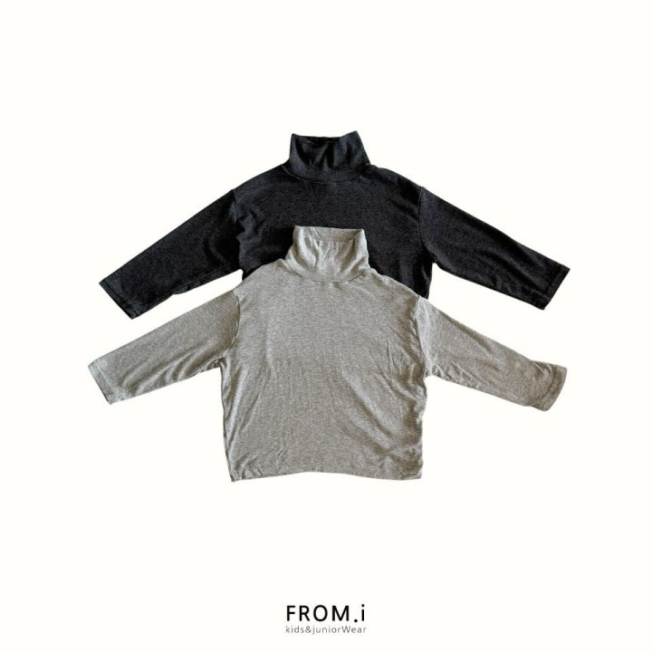 From I - Korean Children Fashion - #childofig - Soft Warm Turtleneck Tee - 4