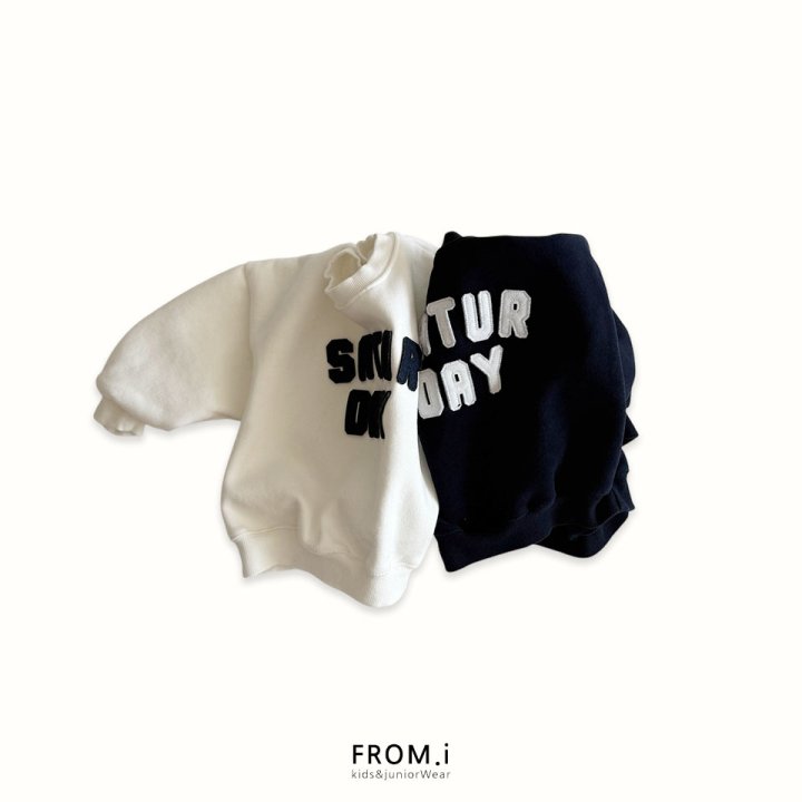 From I - Korean Children Fashion - #childrensboutique - Saturday Sweatshirt - 3