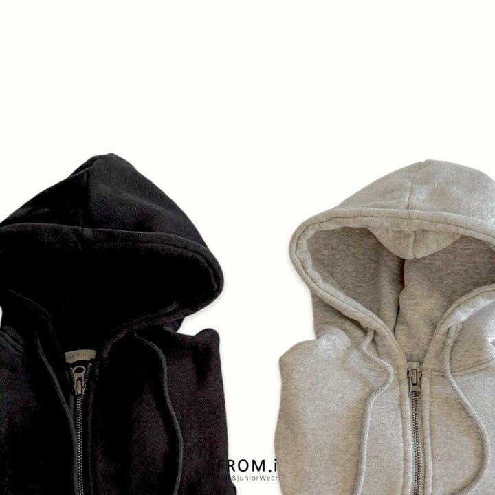 From I - Korean Children Fashion - #childrensboutique - Hood Zip-Up Jacket - 10