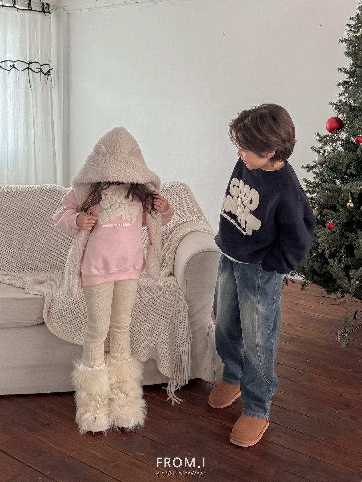 From I - Korean Children Fashion - #childrensboutique - Goodnight Sweatshirt - 9