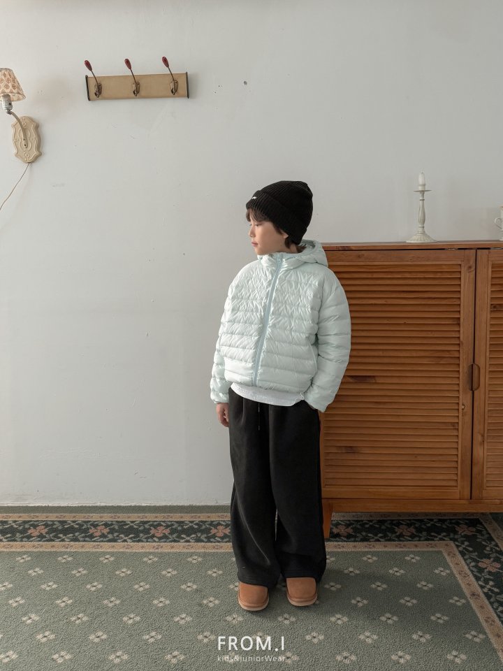 From I - Korean Children Fashion - #childrensboutique - Wide Sweatpants - 8
