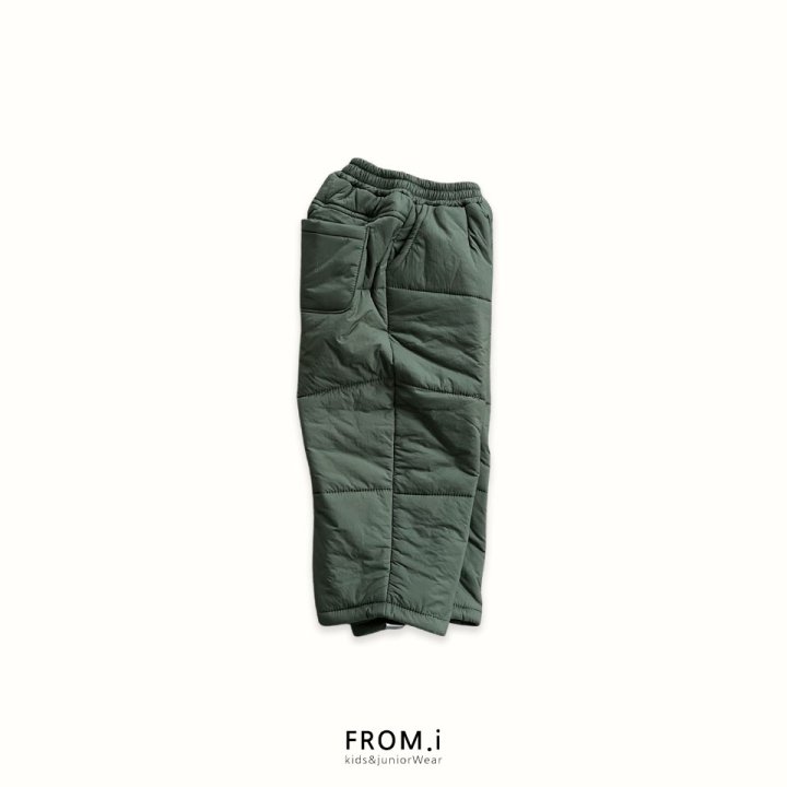 From I - Korean Children Fashion - #childrensboutique - Snow Quilted Pants - 6