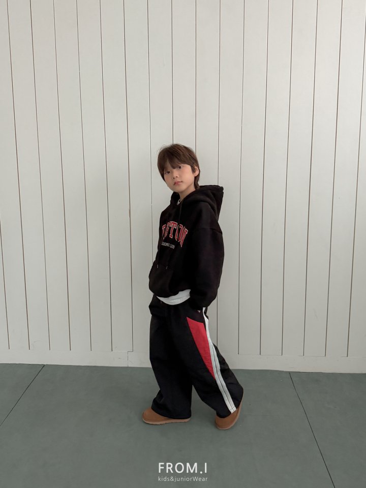 From I - Korean Children Fashion - #designkidswear - Tape Track Pants - 9