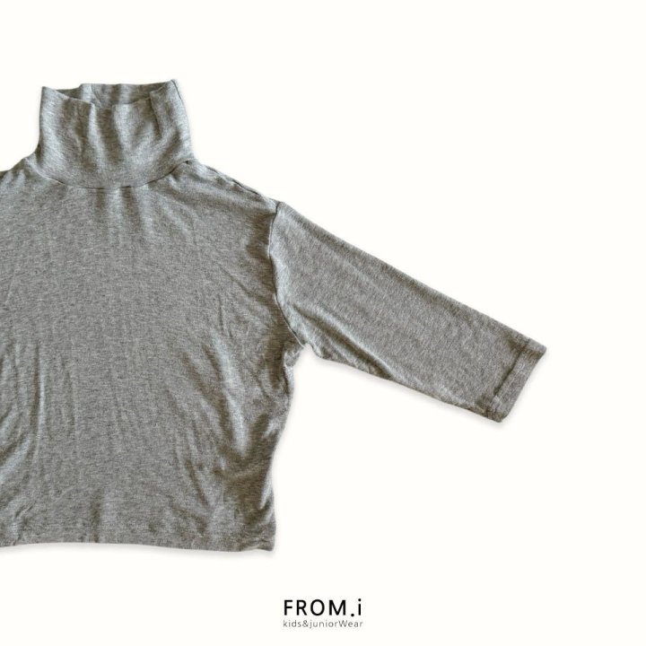 From I - Korean Children Fashion - #designkidswear - Soft Warm Turtleneck Tee - 5