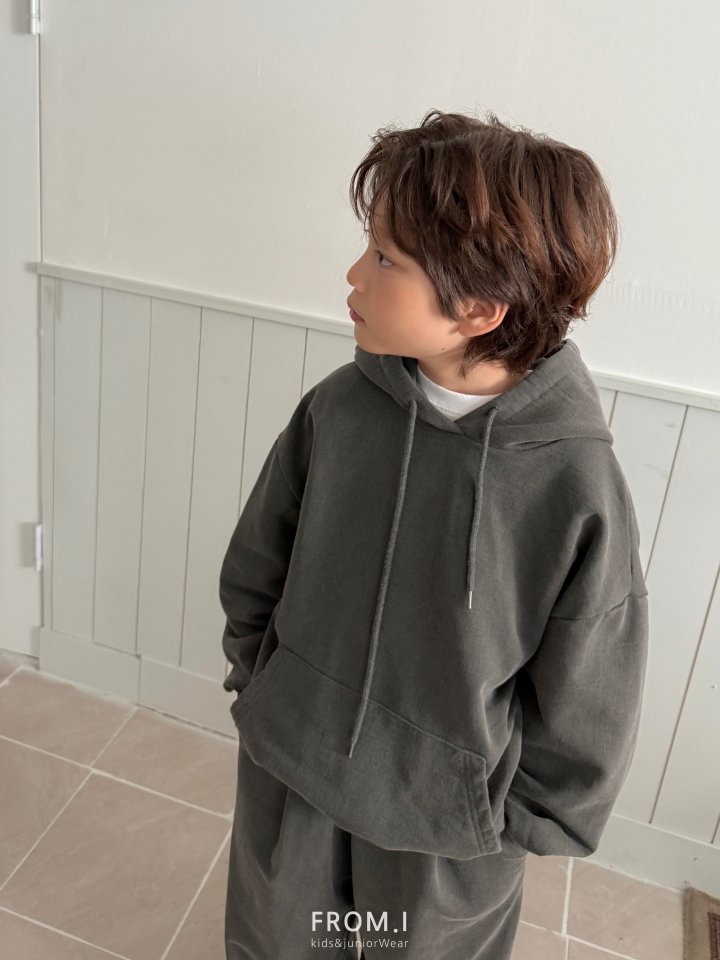 From I - Korean Children Fashion - #designkidswear - Pigment Hood Set - 8