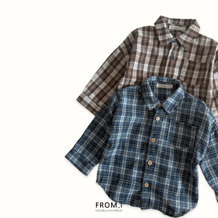 From I - Korean Children Fashion - #fashionkids - Warm Check Shirt - 2