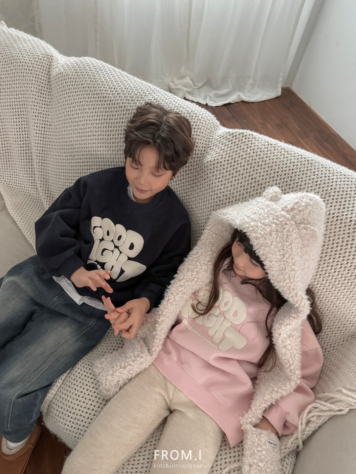 From I - Korean Children Fashion - #fashionkids - Goodnight Sweatshirt - 12