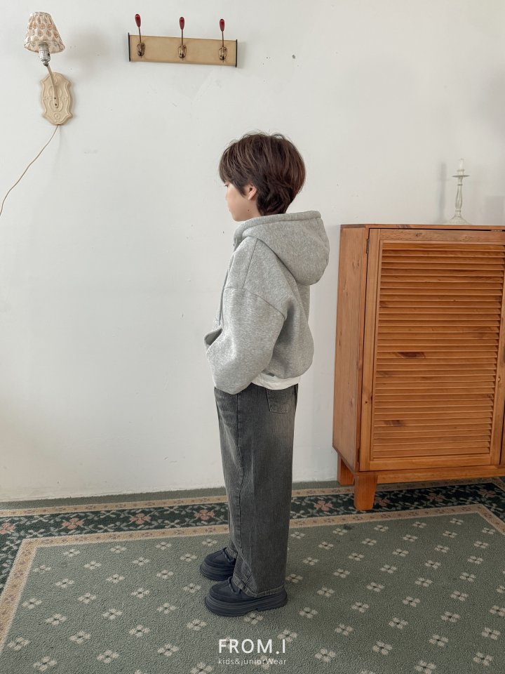 From I - Korean Children Fashion - #fashionkids - Curved Denim Pants - 8