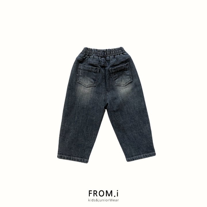 From I - Korean Children Fashion - #kidsshorts - Semi Baggy Denim Pants - 5
