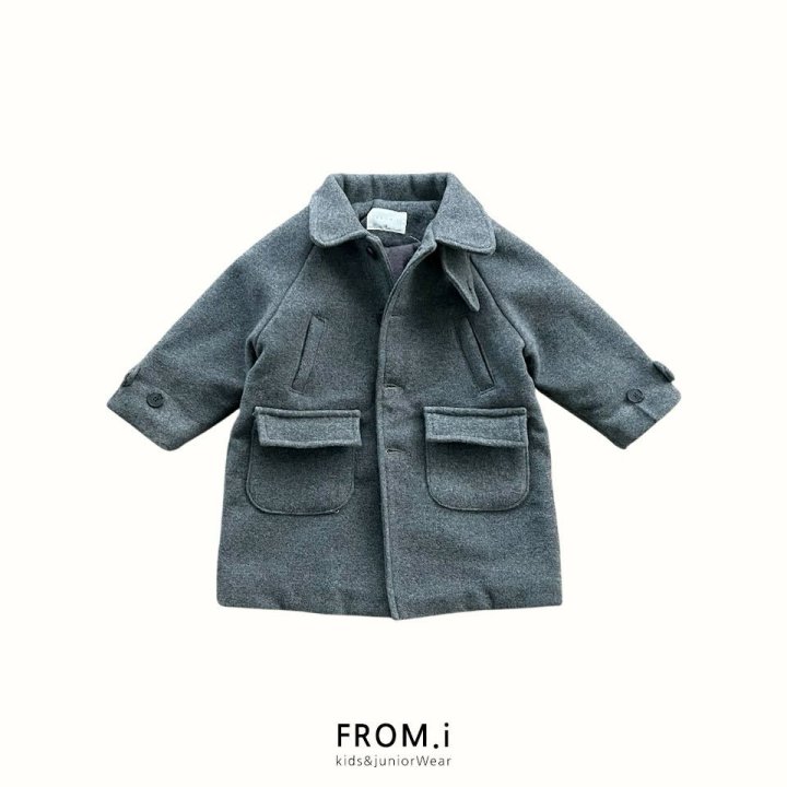 From I - Korean Children Fashion - #fashionkids - Balmacaan Coat - 4