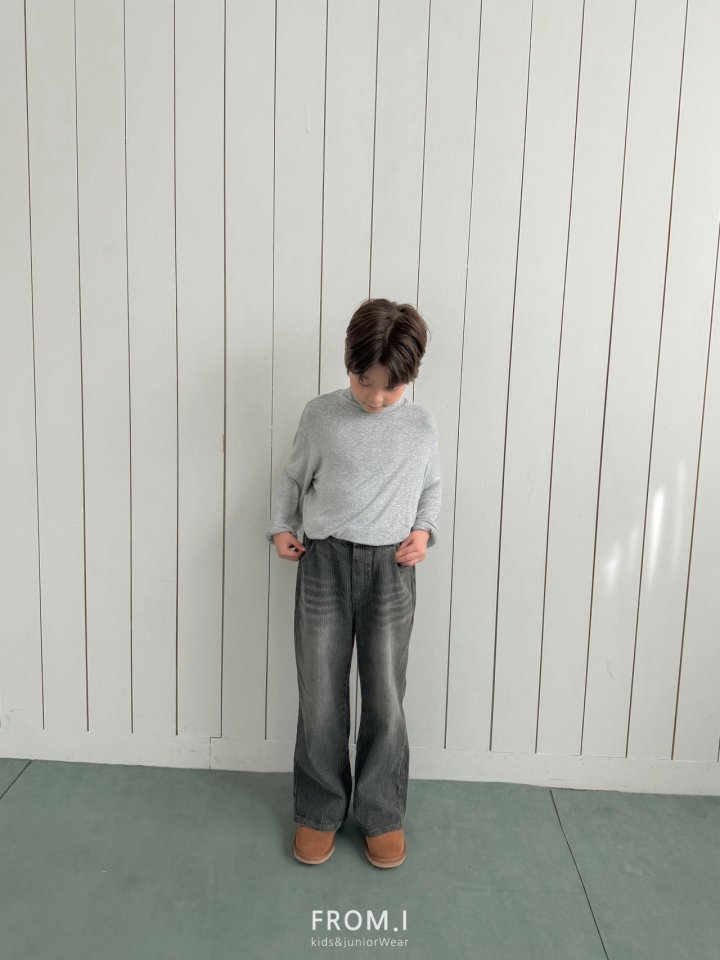 From I - Korean Children Fashion - #kidsshorts - Soft Warm Turtleneck Tee - 8