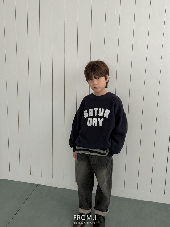From I - Korean Children Fashion - #kidsshorts - Saturday Sweatshirt - 7