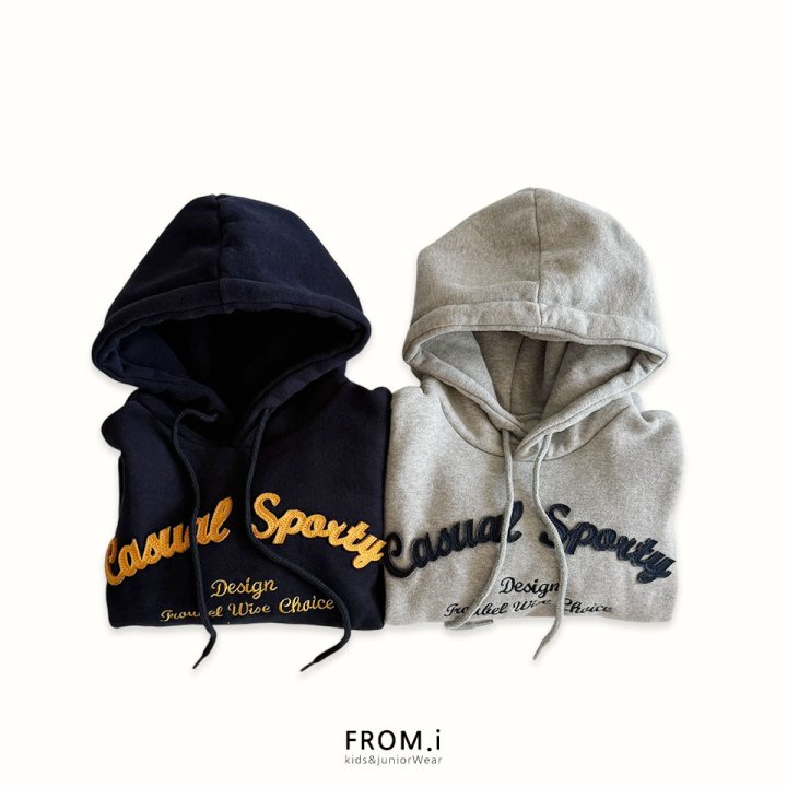 From I - Korean Children Fashion - #fashionkids - Casual Hoodie - 4