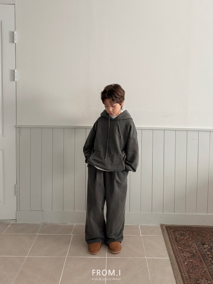 From I - Korean Children Fashion - #kidsshorts - Pigment Hood Set - 11