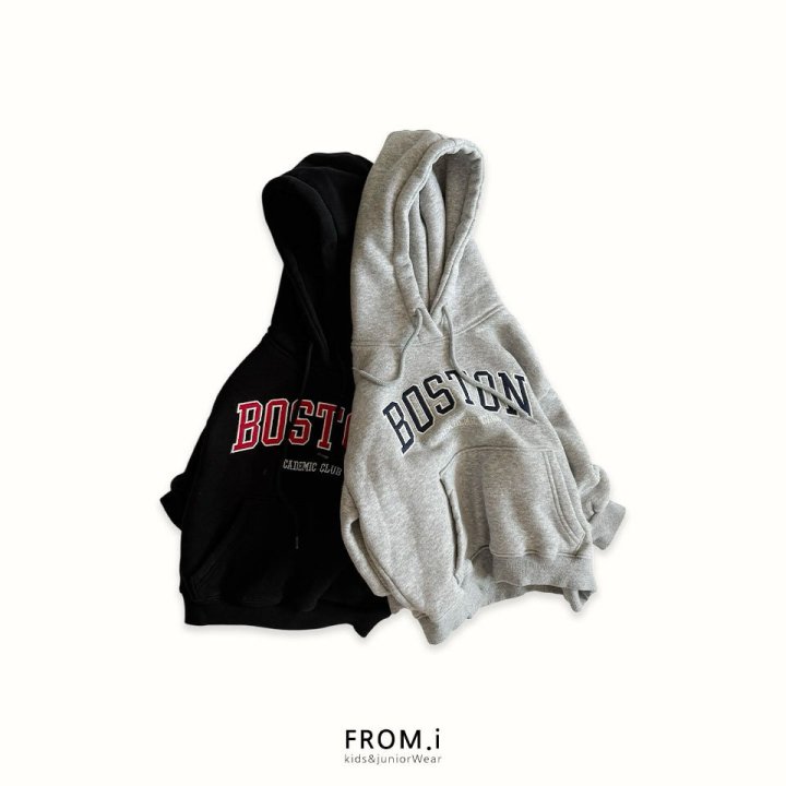 From I - Korean Children Fashion - #kidsstore - Boston Hoodie - 3