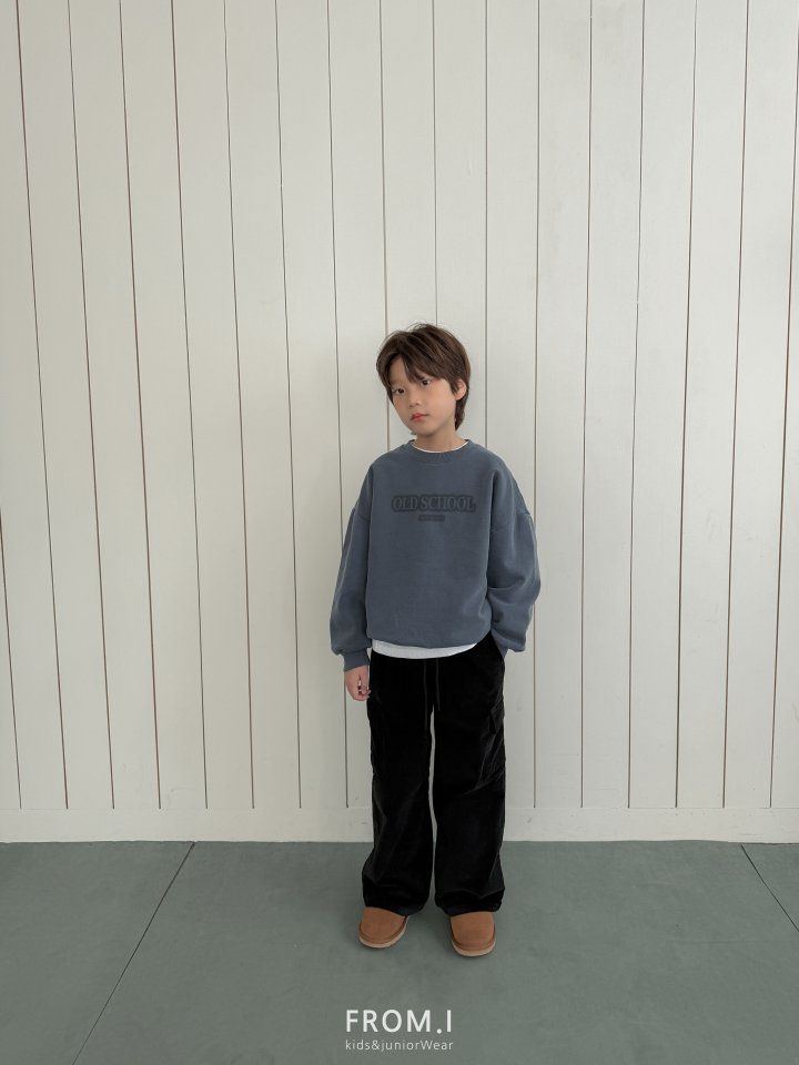 From I - Korean Children Fashion - #kidsstore - Old School Pigment Sweatshirt