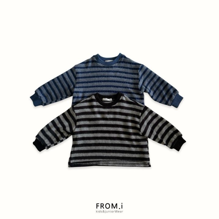 From I - Korean Children Fashion - #kidsstore - Cozy Stripe Tee - 2