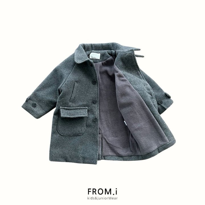 From I - Korean Children Fashion - #kidzfashiontrend - Balmacaan Coat - 6
