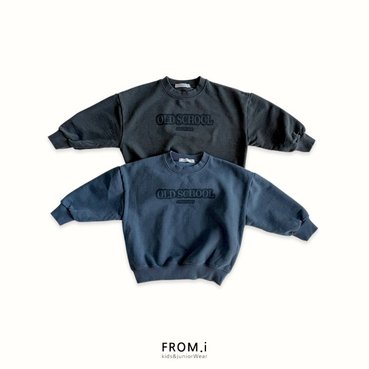 From I - Korean Children Fashion - #kidzfashiontrend - Old School Pigment Sweatshirt - 2