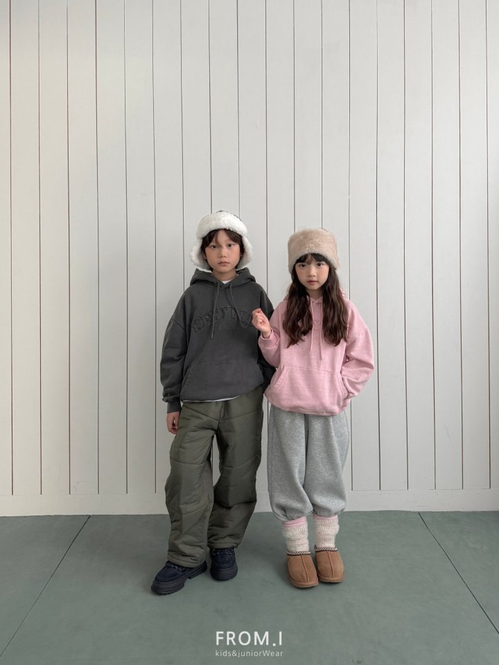 From I - Korean Children Fashion - #kidzfashiontrend - New York Pigment Hoodie