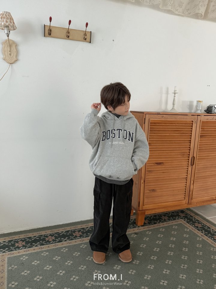 From I - Korean Children Fashion - #kidzfashiontrend - Velvet Cargo Pants - 12