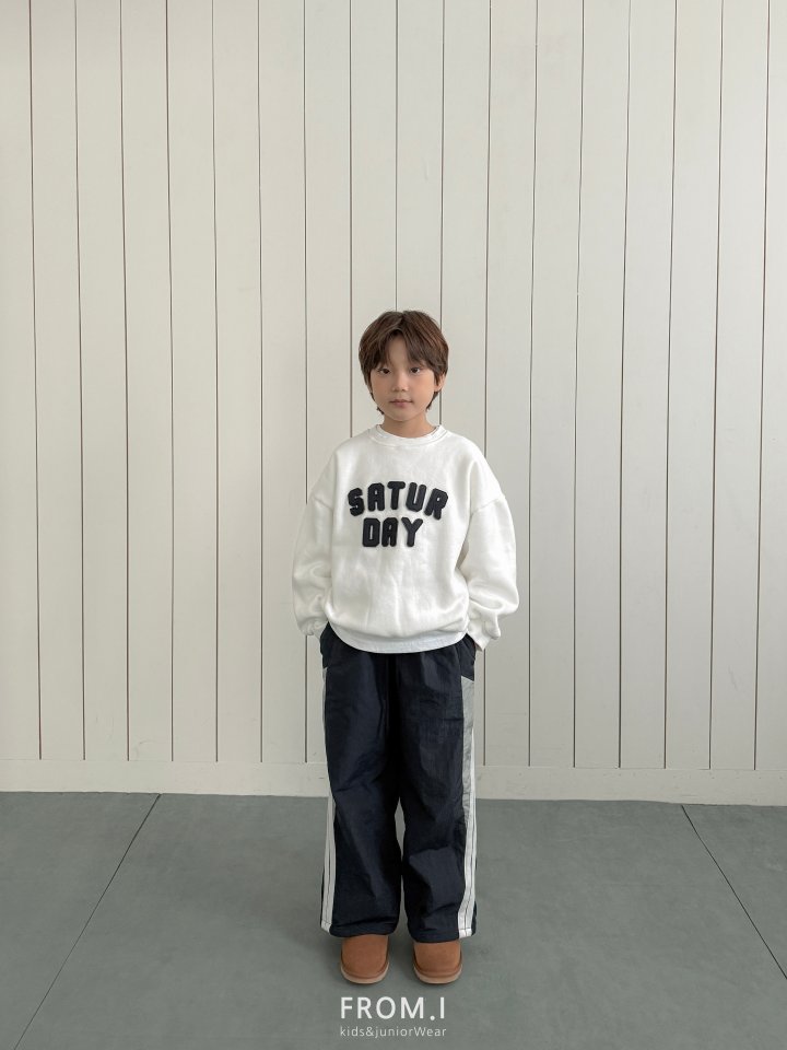 From I - Korean Children Fashion - #kidzfashiontrend - Saturday Sweatshirt - 9