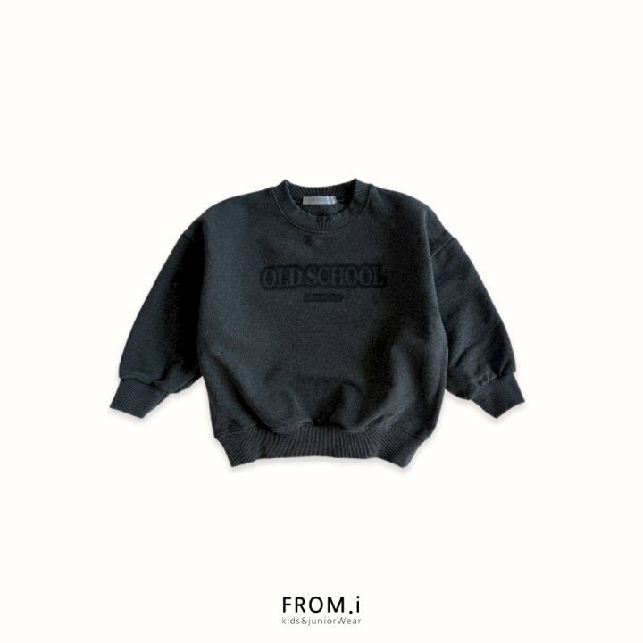 From I - Korean Children Fashion - #Kfashion4kids - Old School Pigment Sweatshirt - 4
