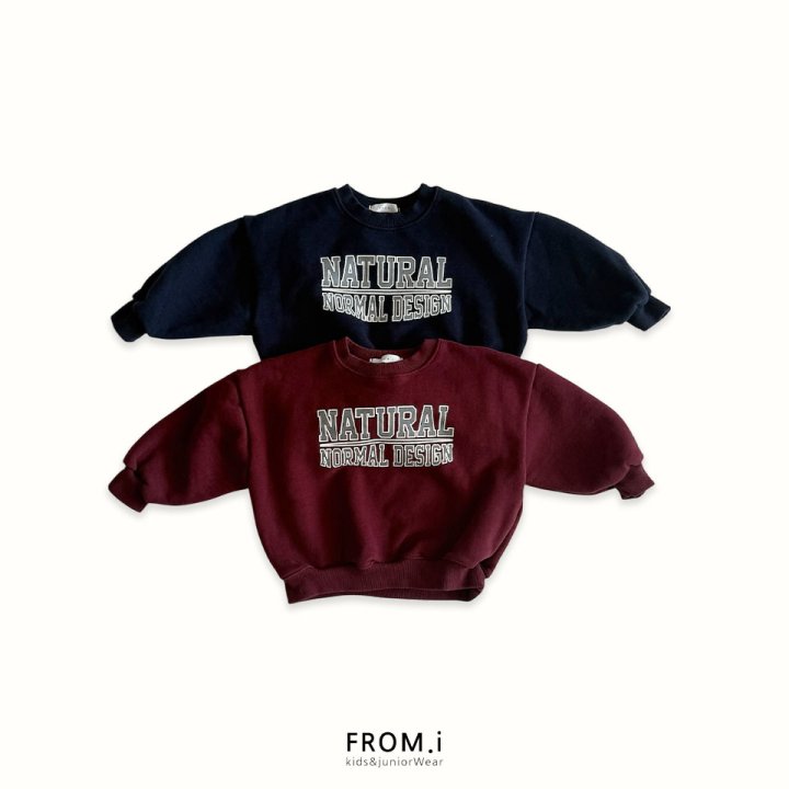 From I - Korean Children Fashion - #littlefashionista - Natural Sweatshirt - 2