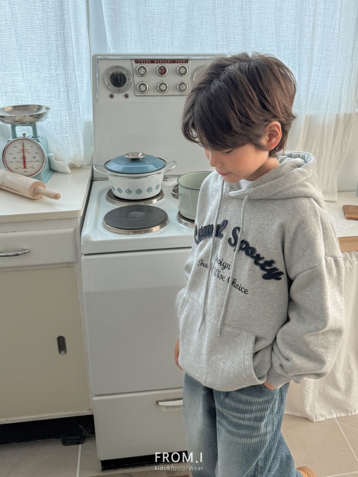 From I - Korean Children Fashion - #littlefashionista - Casual Hoodie - 8
