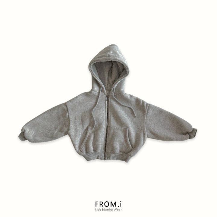 From I - Korean Children Fashion - #Kfashion4kids - Hood Zip-Up Jacket - 4