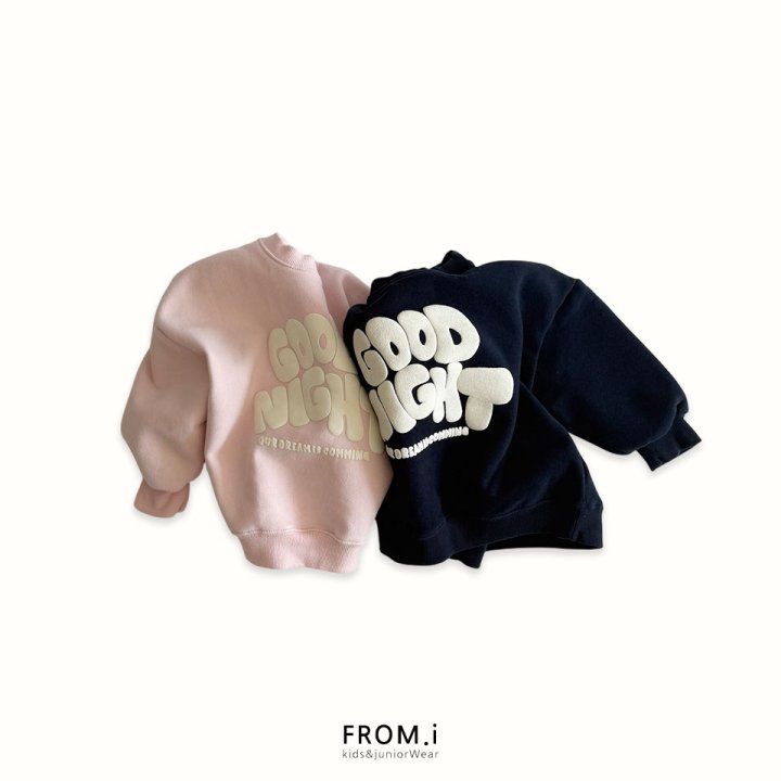 From I - Korean Children Fashion - #littlefashionista - Goodnight Sweatshirt - 3